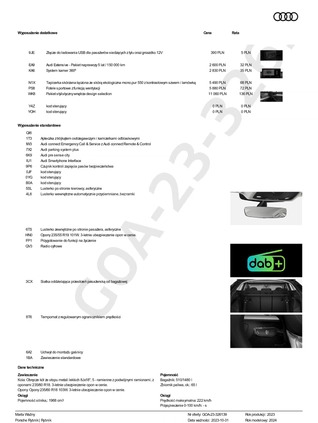 Audi Q5 Sportback cena 252150 przebieg: 18000, rok produkcji 2023 z Wrocław małe 67